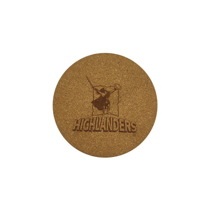 Highlanders Cork Coasters